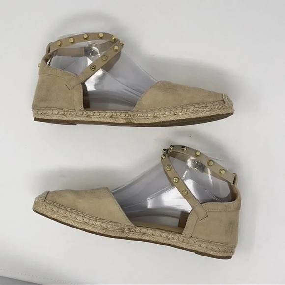Marc Fisher Maci Nude Suede Espadrille Flat  - Picture 6 of 11